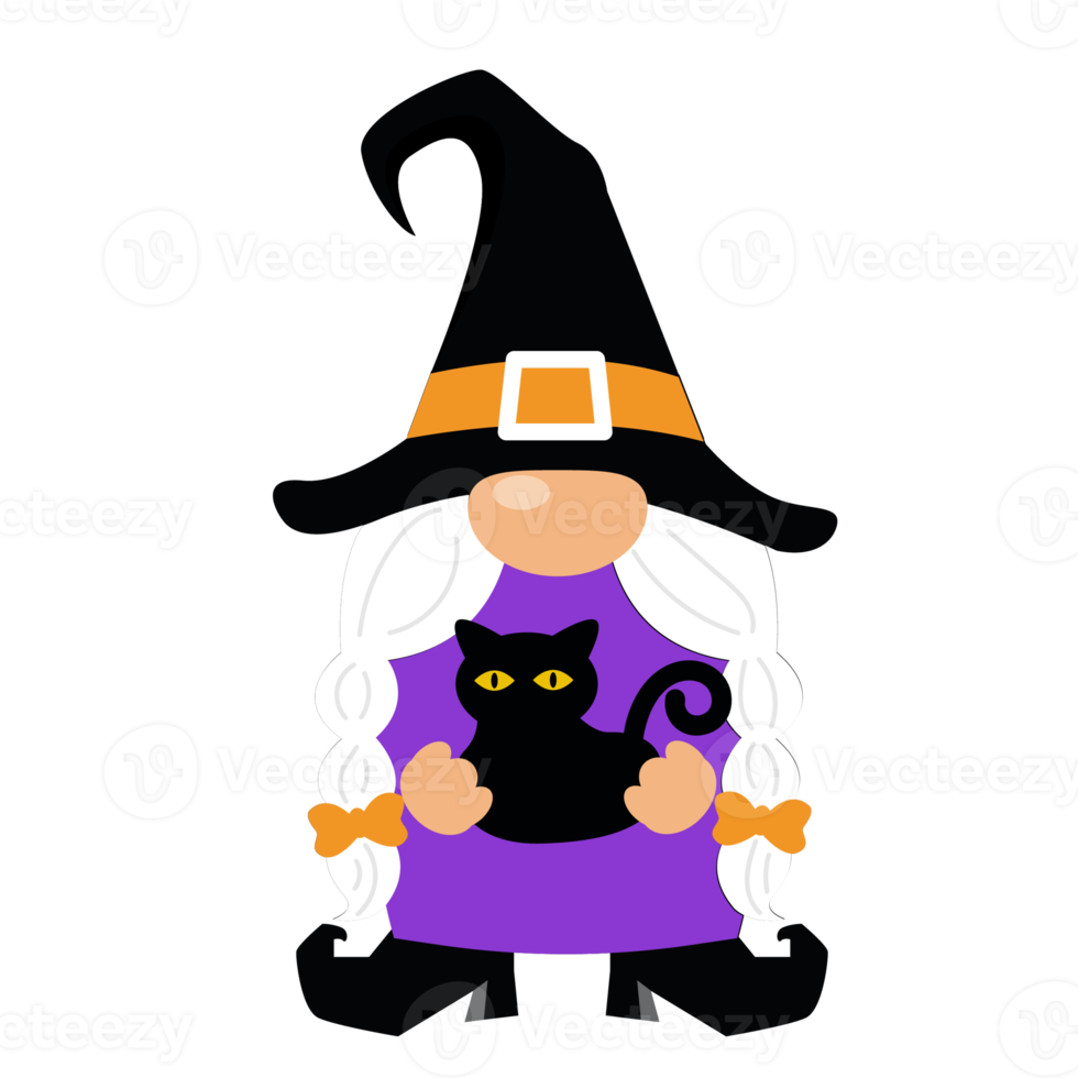 Halloween gnomes design element png