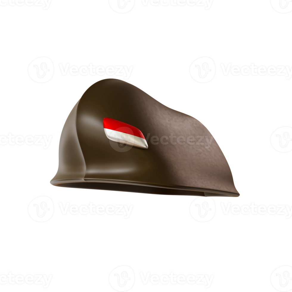 Indonesian Independence Hero Hat png