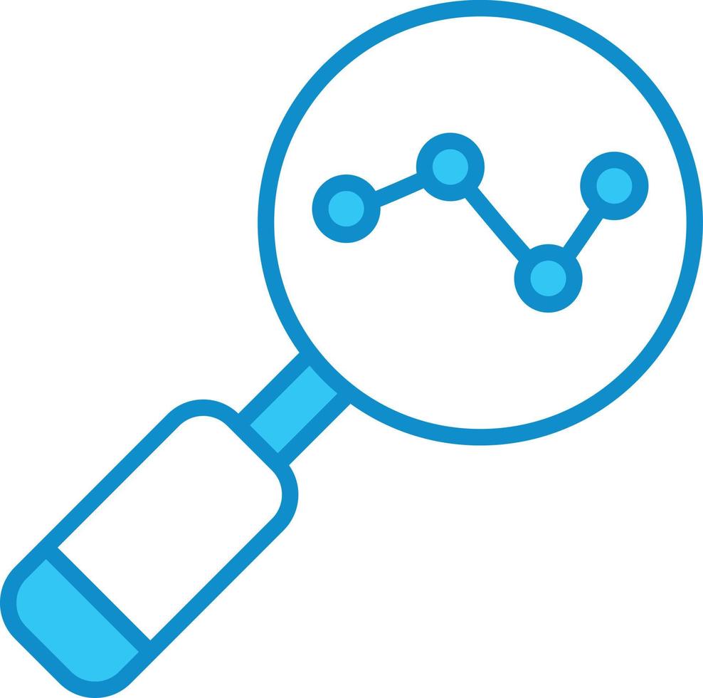 Analysis Line Filled Blue 9586292 Vector Art at Vecteezy