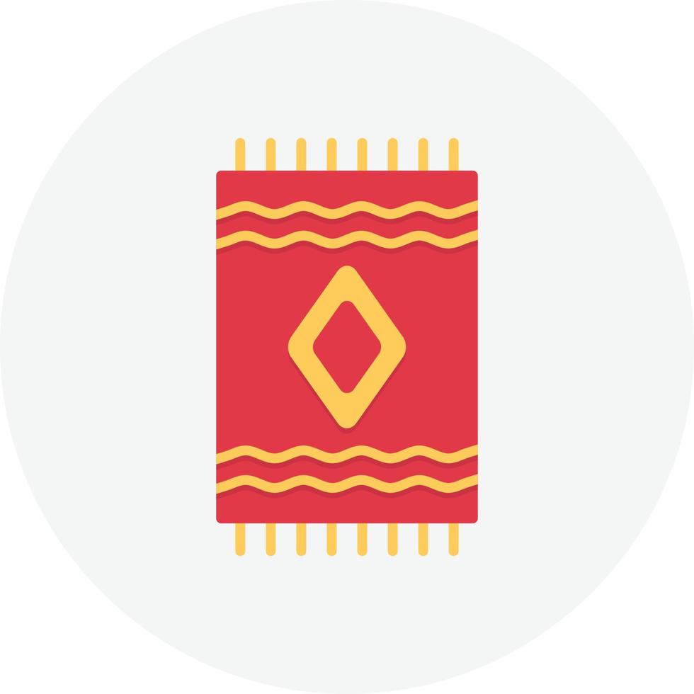 Carpet Flat Circle vector