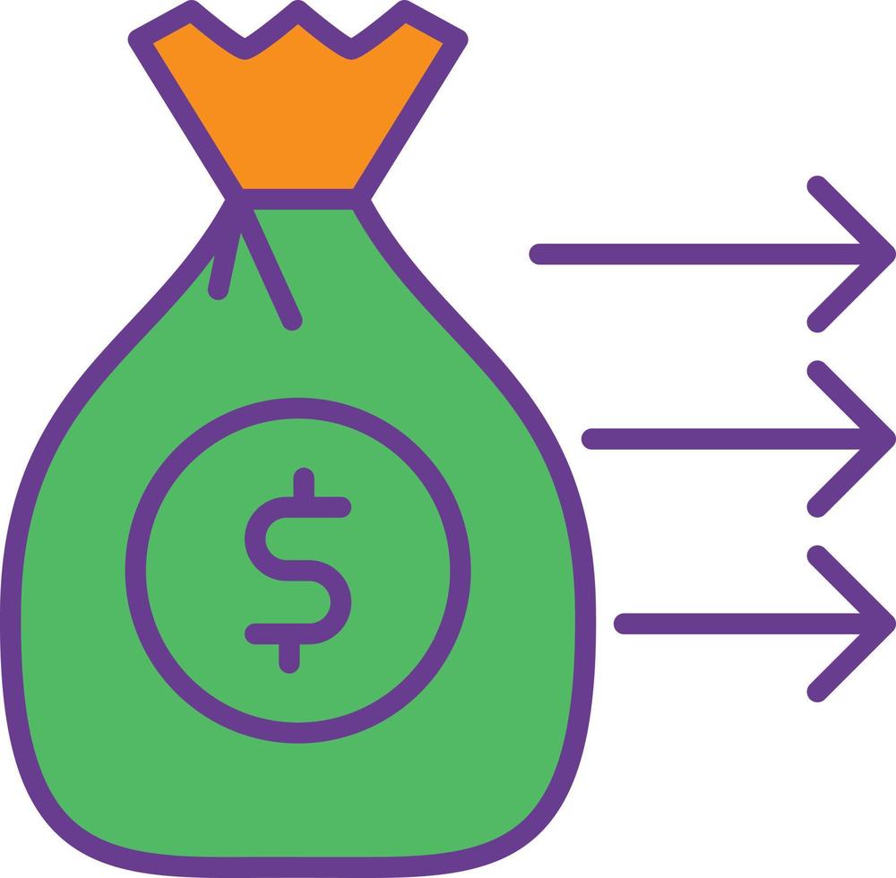 Payment Gateway Line Filled Two Color vector