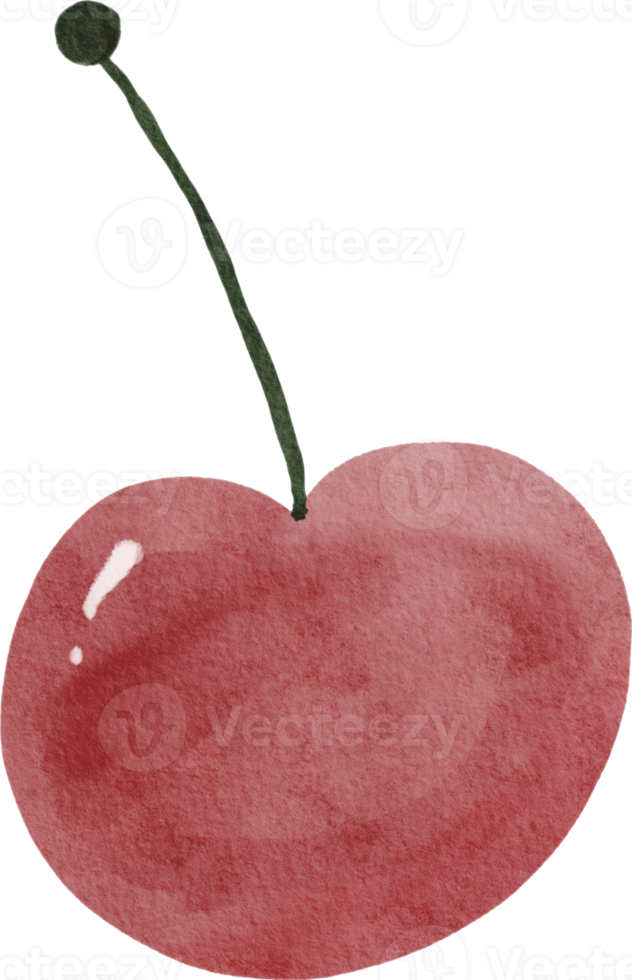 watercolor Cherry berry png