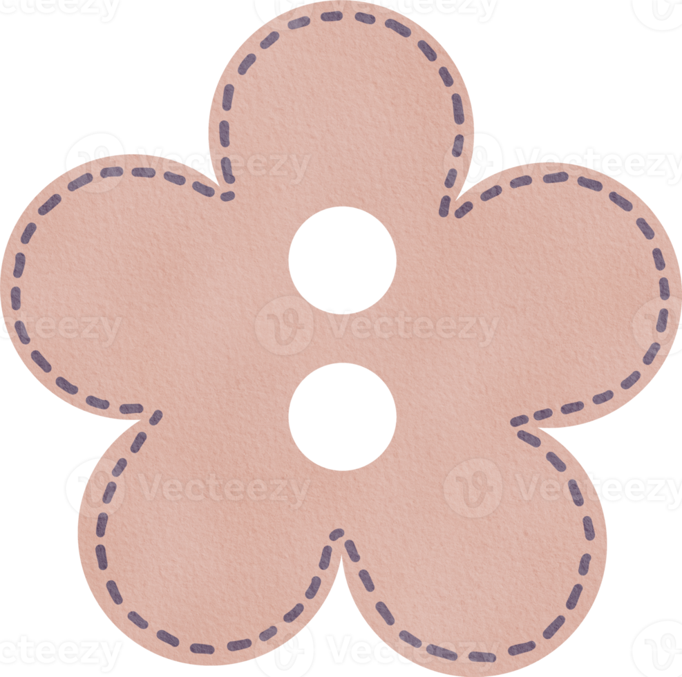 Watercolor colorful button png