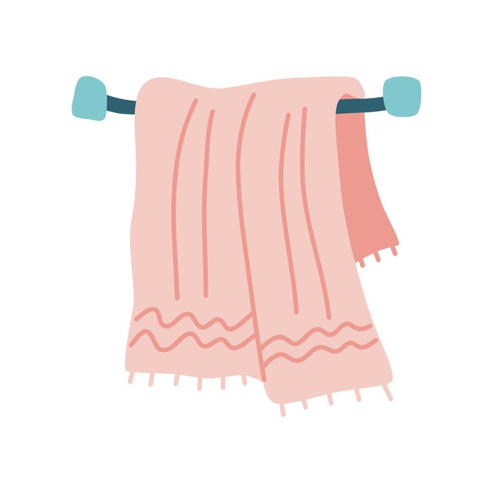 Towel vector cartoon cute element.