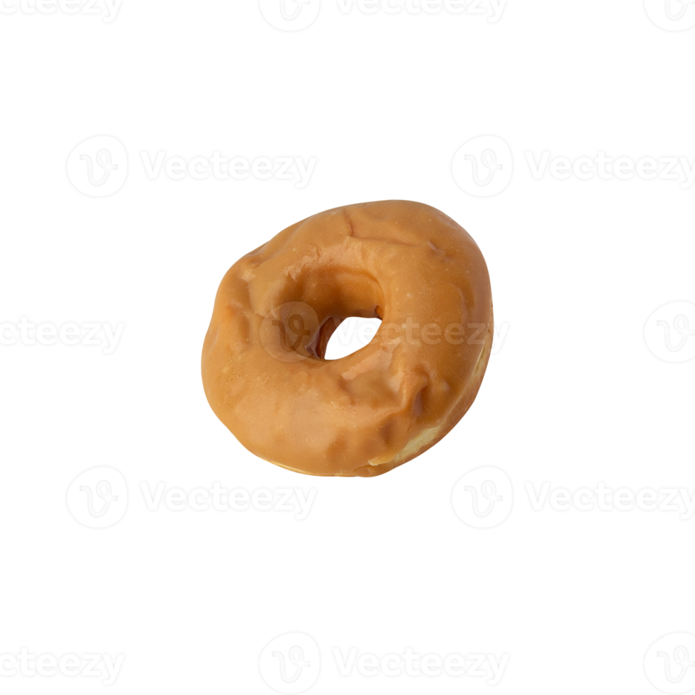 Maple dip donut cutout, Png file