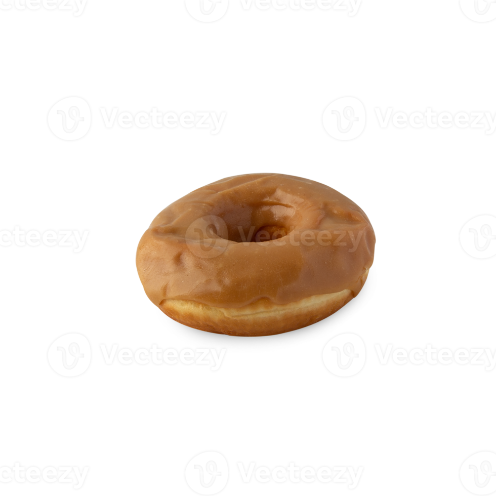 Maple dip donut cutout, Png file