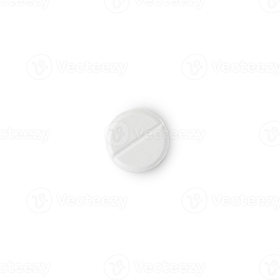 Medical pill cutout, Png file