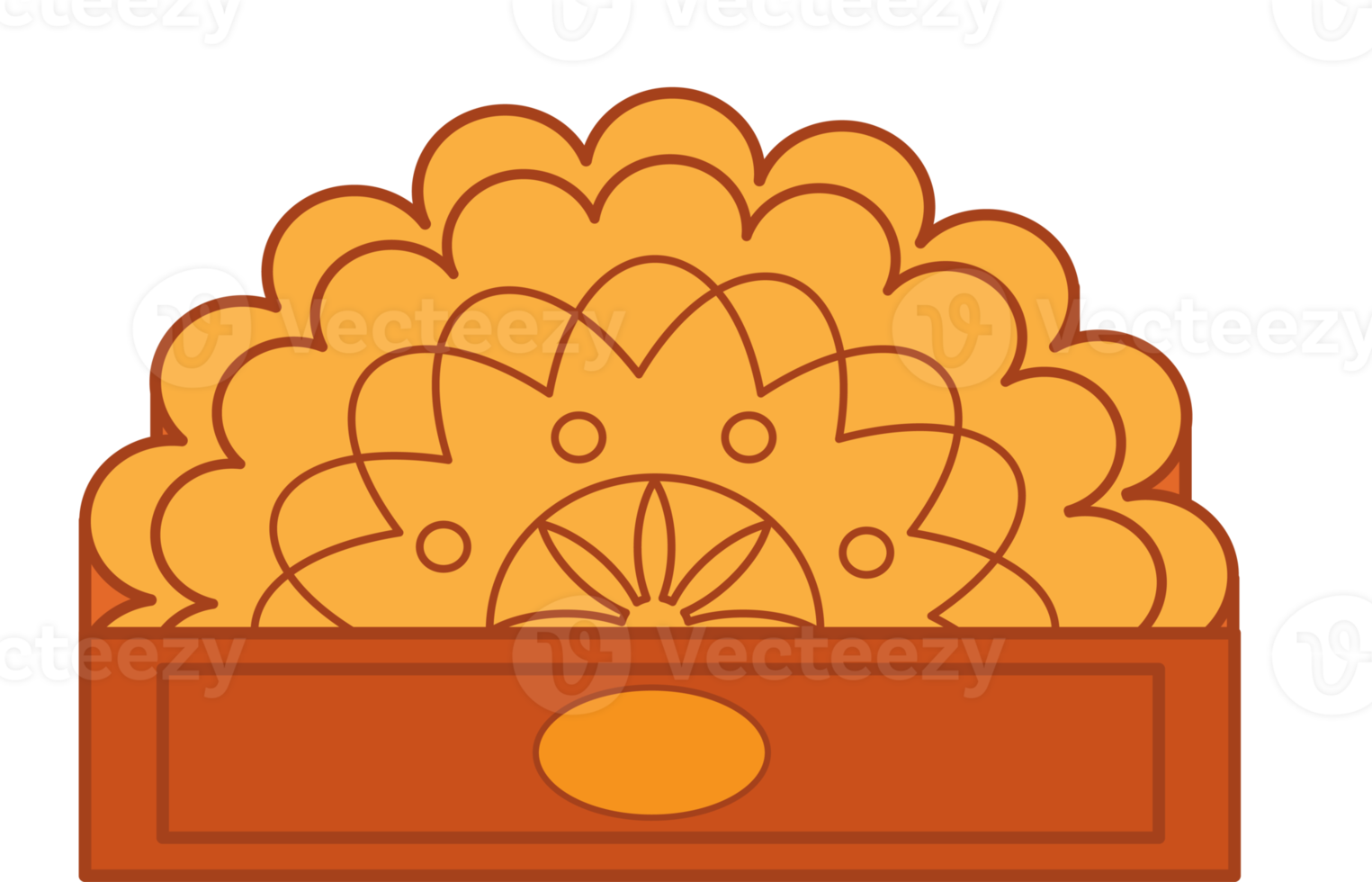 Mooncake, cartoon illustration png
