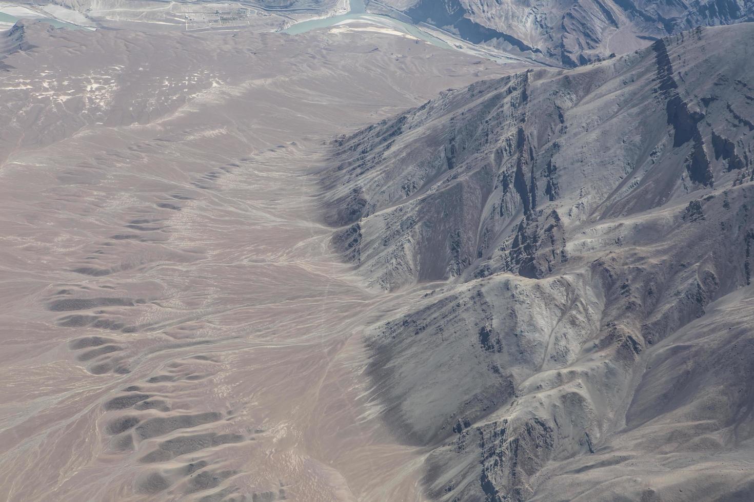 Mountain range, Leh, Ladakh, India photo