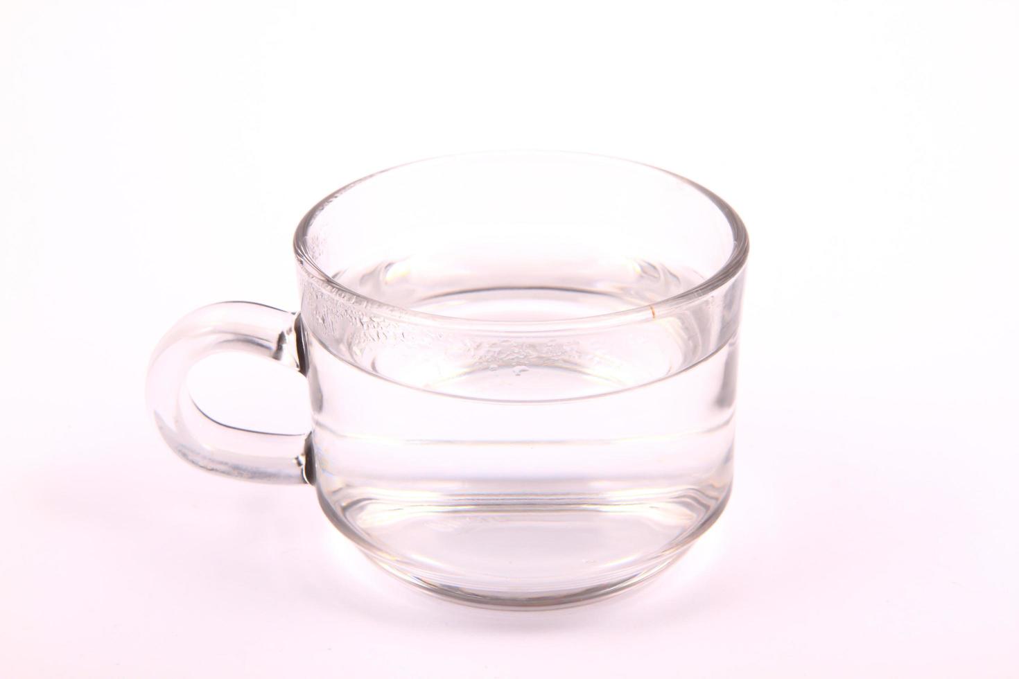 cup of tea on a white background photo