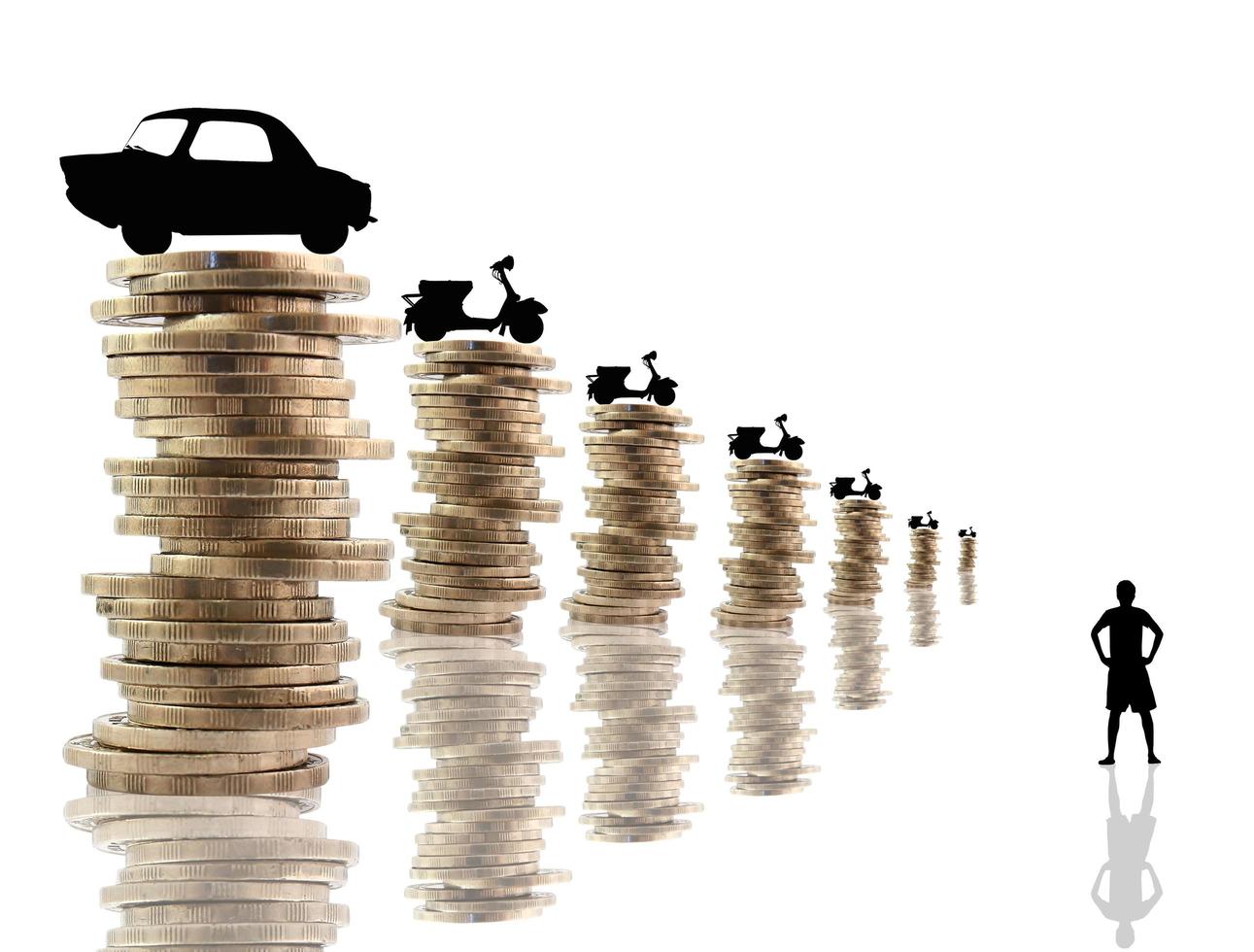 Financial success concept photo
