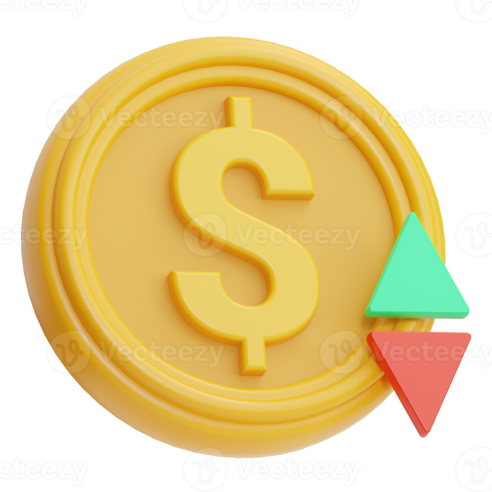 dollar illustration 3d png