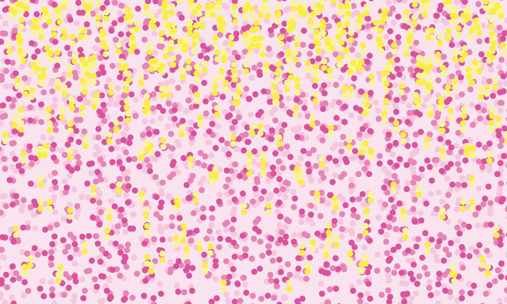 Light Pink, Yellow vector backdrop with dots.