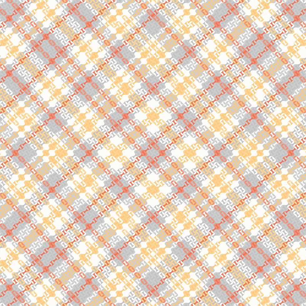 Tartan plaid pattern with texture and coffee color. Vector illustration.