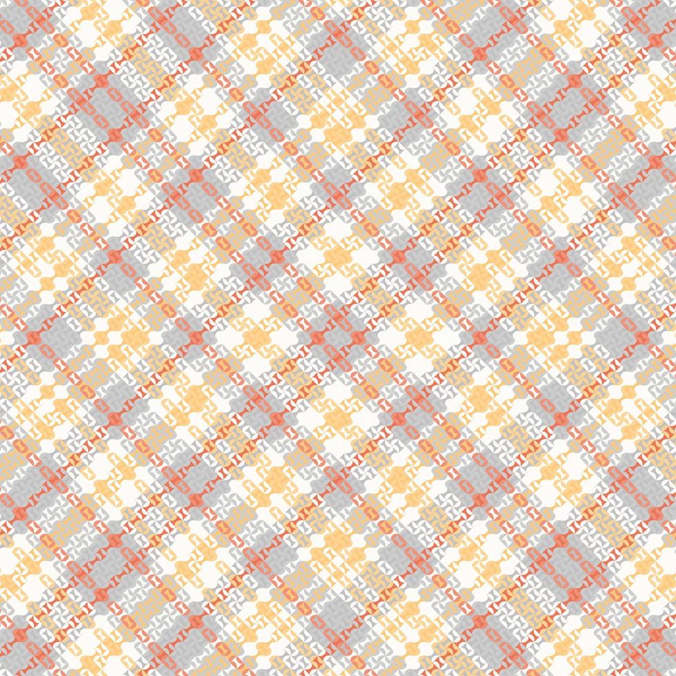 Tartan plaid pattern with texture and coffee color. Vector illustration.