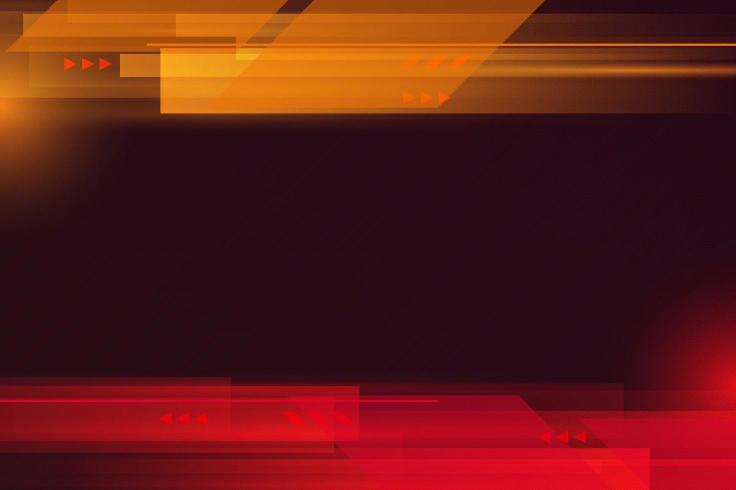 Abstract red and yellow futuristic stripes lines background. Vector. vector