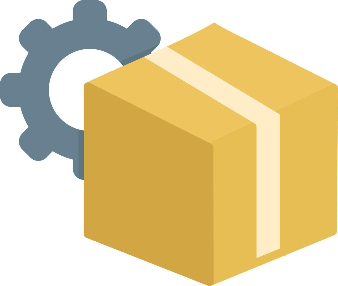 Inventory Control Flat Icon vector