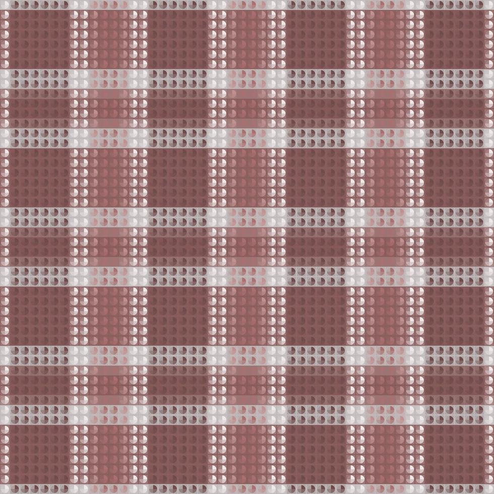 Tartan plaid pattern with texture and coffee color. vector