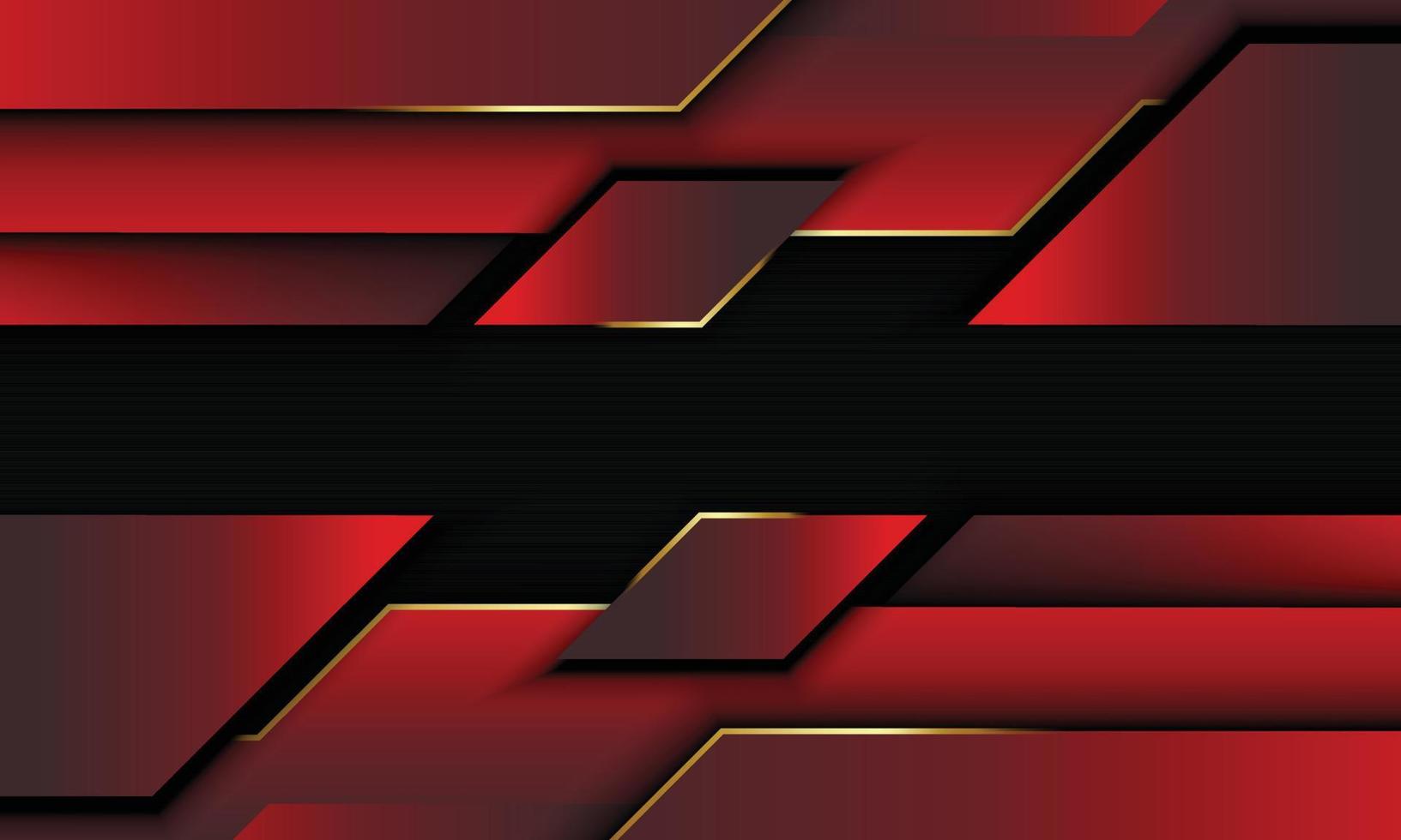 Abstract red technology geometric background. vector