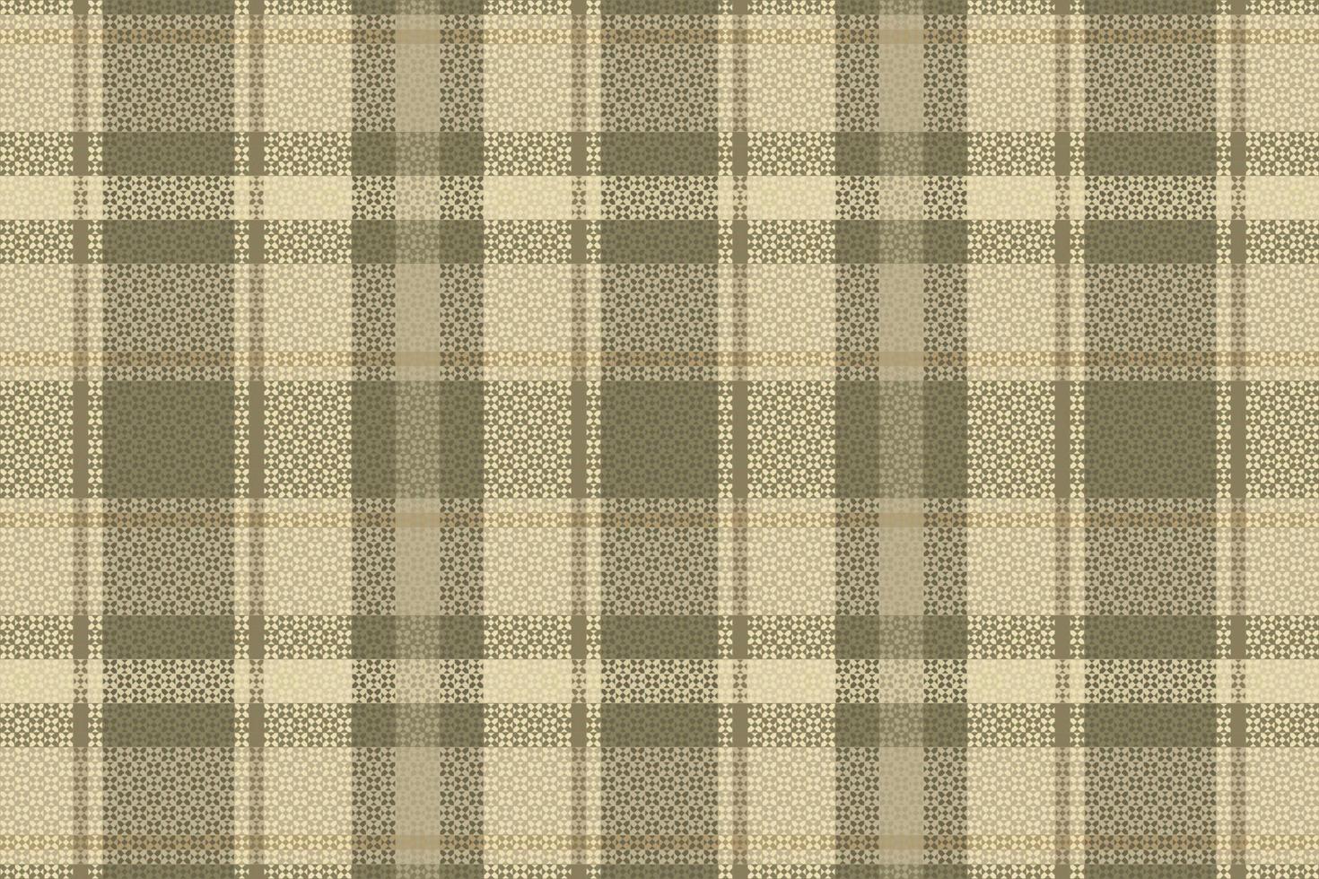 Tartan plaid pattern with texture and coffee color. vector