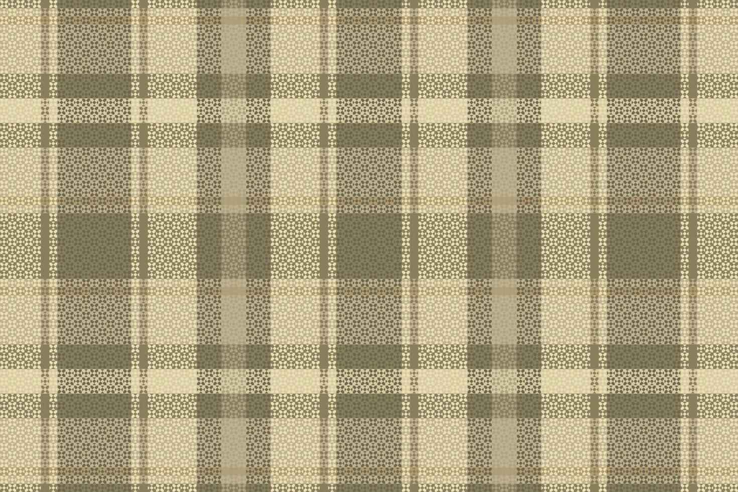 Tartan plaid pattern with texture and coffee color. vector