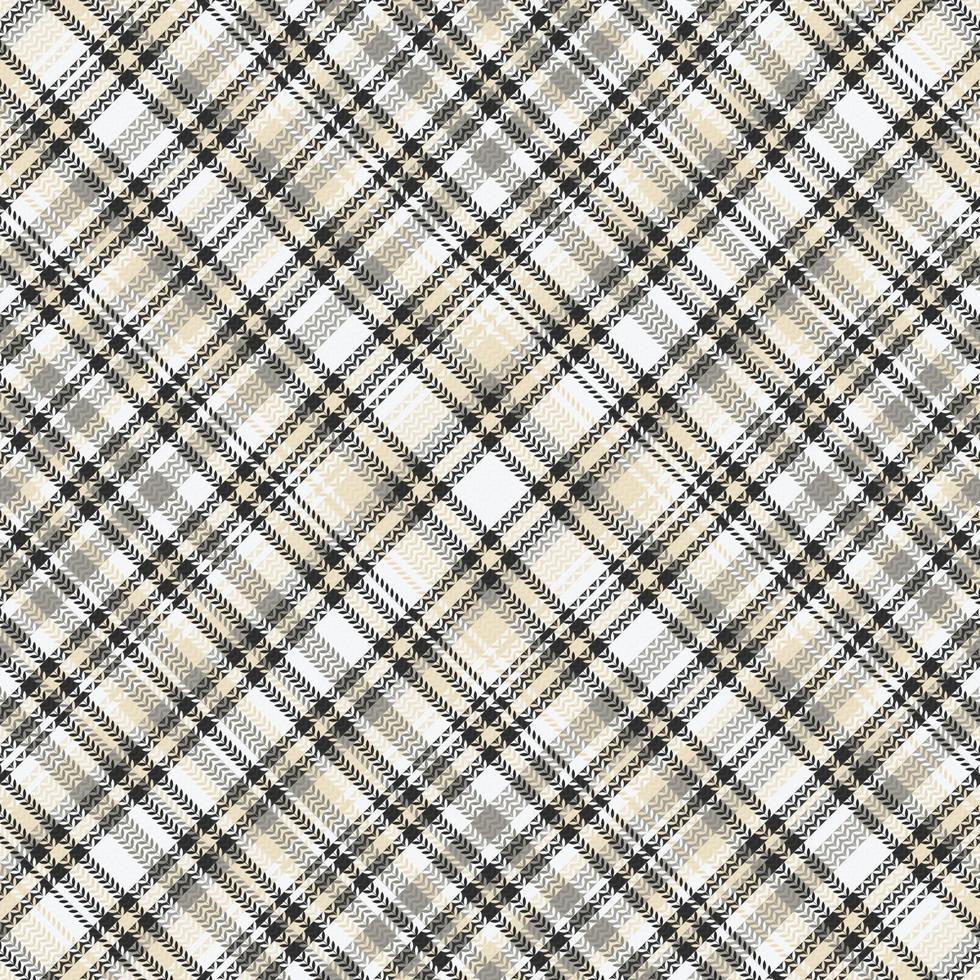 Tartan plaid pattern with texture and coffee color. vector