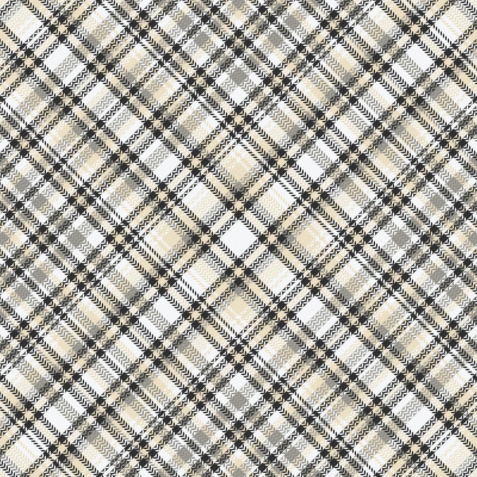 Tartan plaid pattern with texture and coffee color. vector