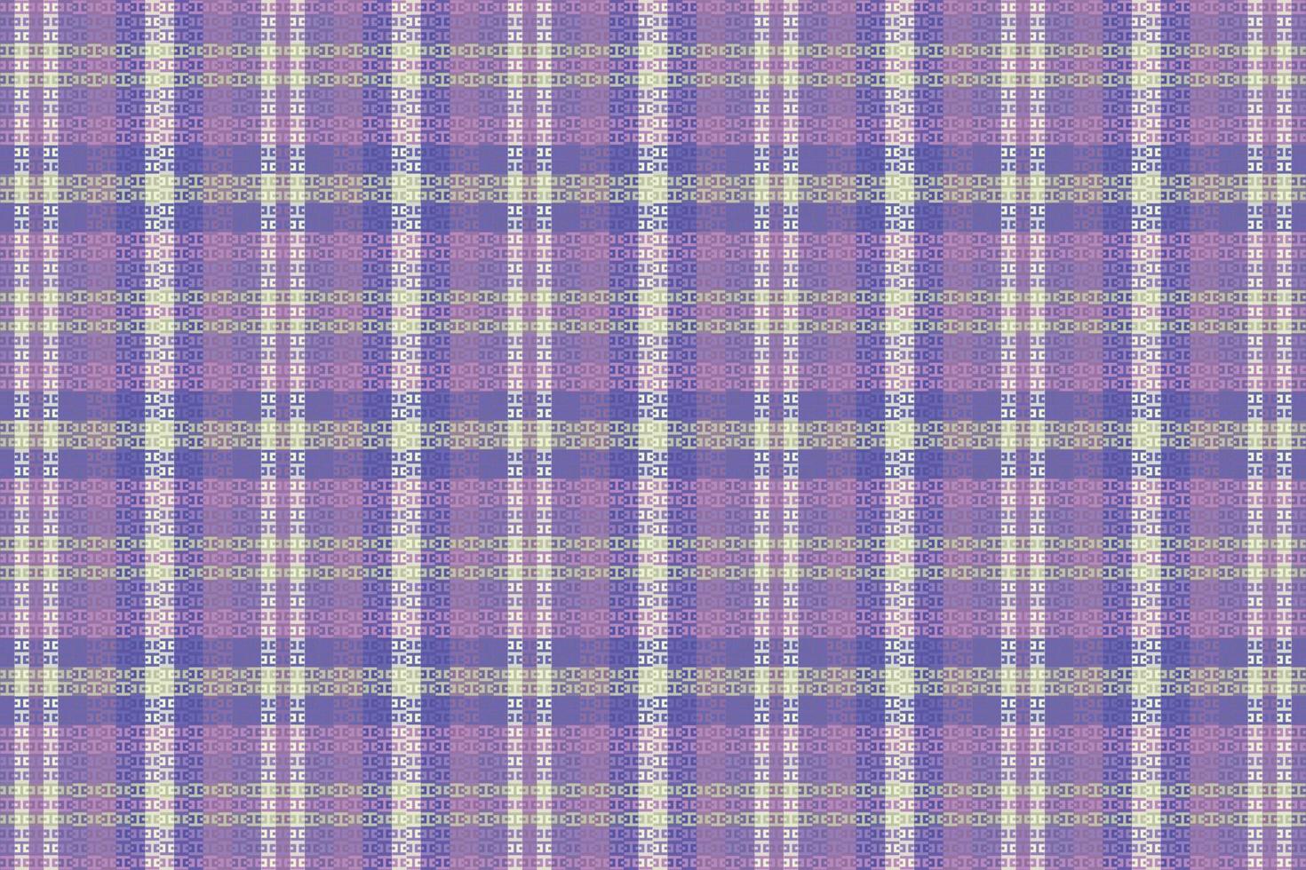 Tartan plaid pattern with texture and wedding color. vector