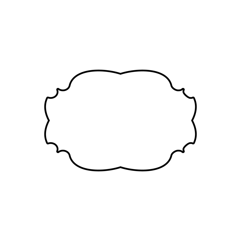 vintage label icon png transparent