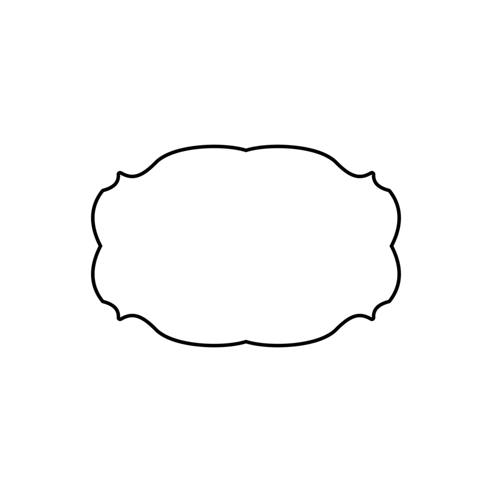 vintage label icon png transparent