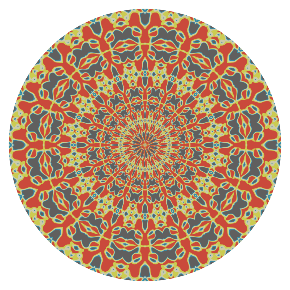 Mandala rundes Muster png