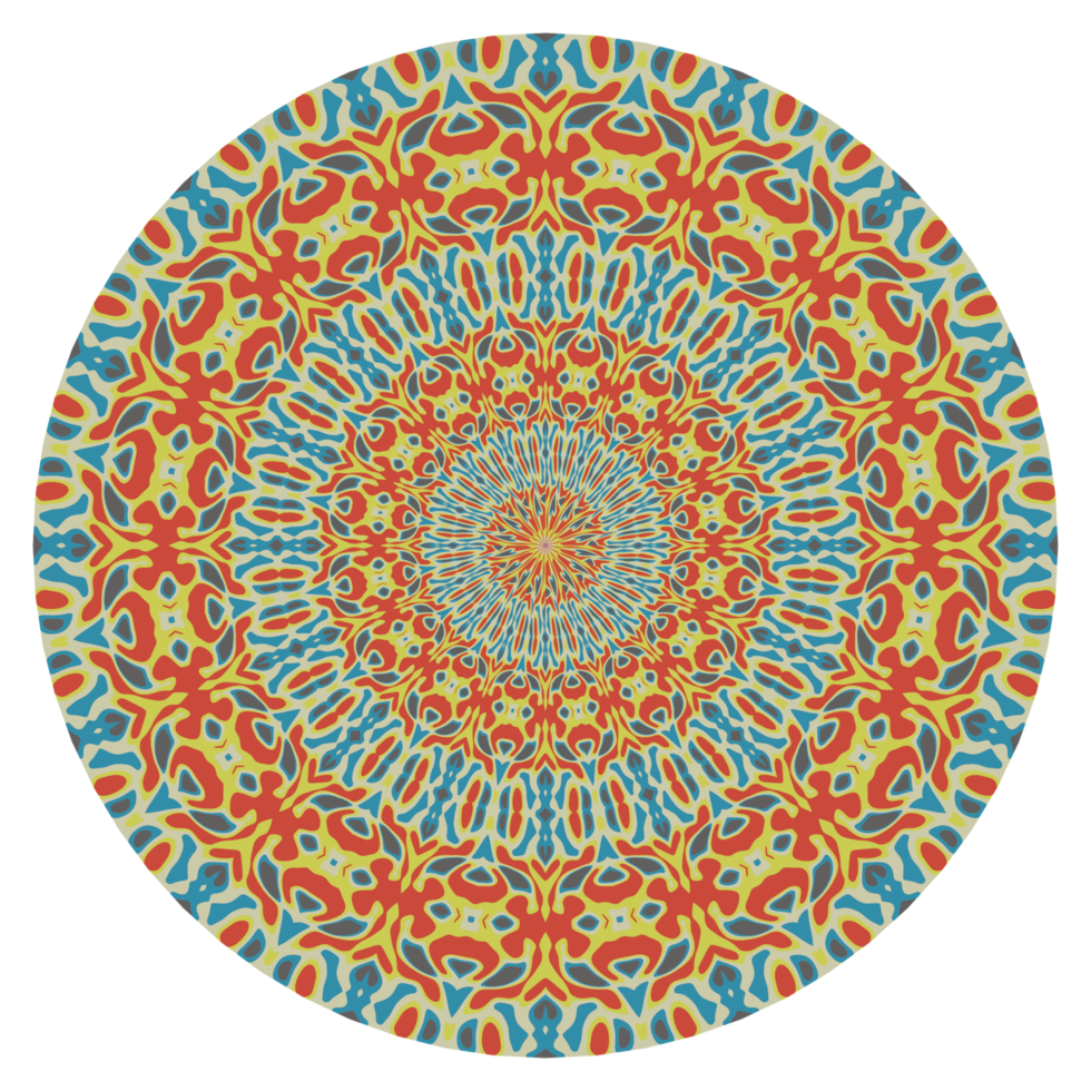 Mandala round pattern png