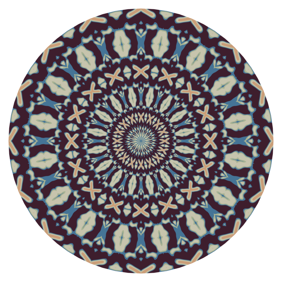 illustration de cercle de mandala png