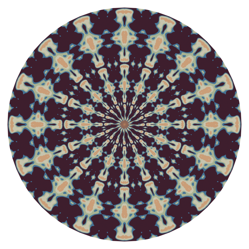 Mandala circle illustration png