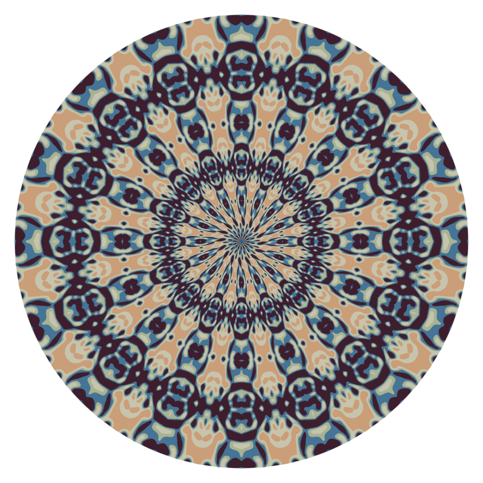 ilustração de círculo de mandala png