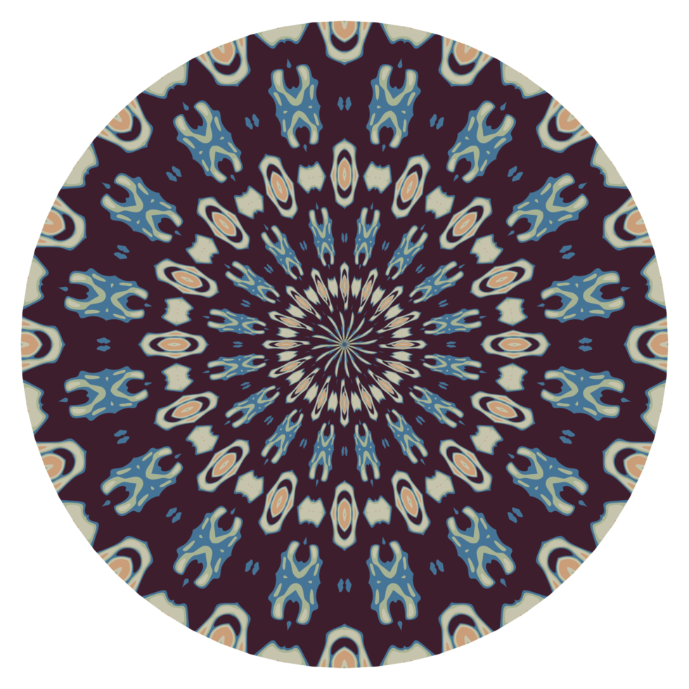 Mandala circle illustration png