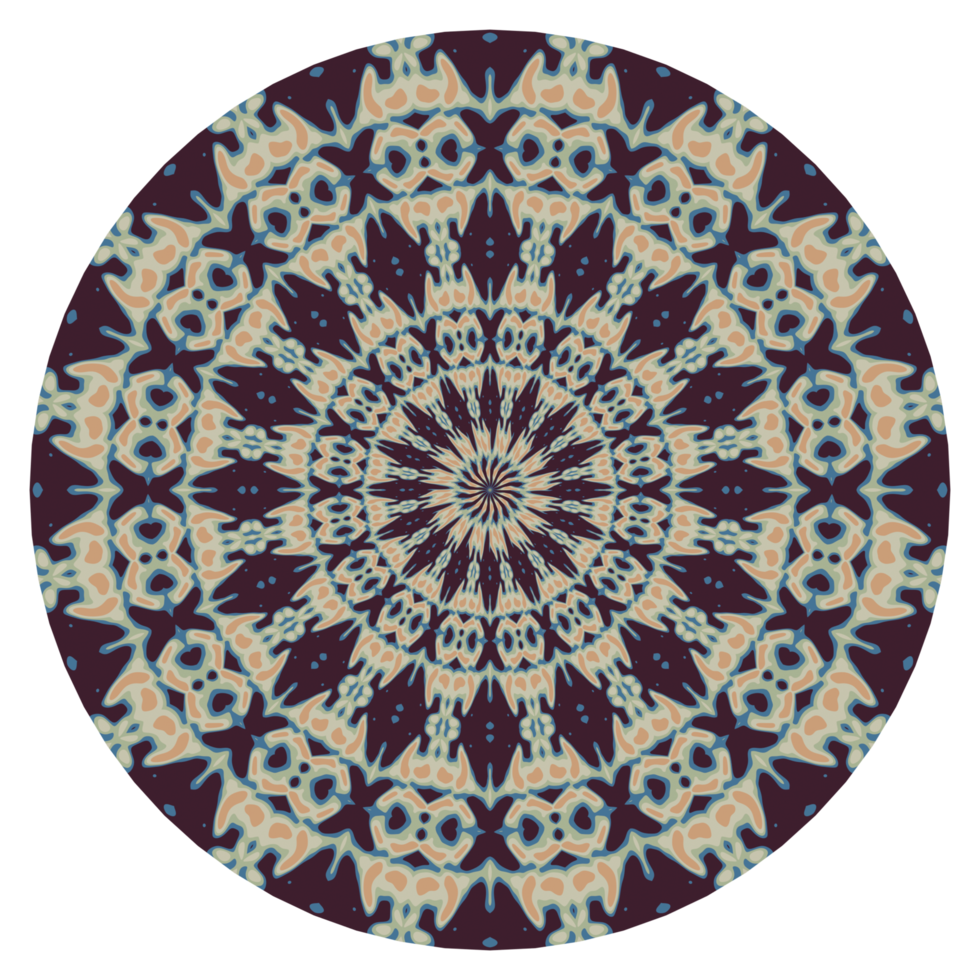 Mandala circle illustration png