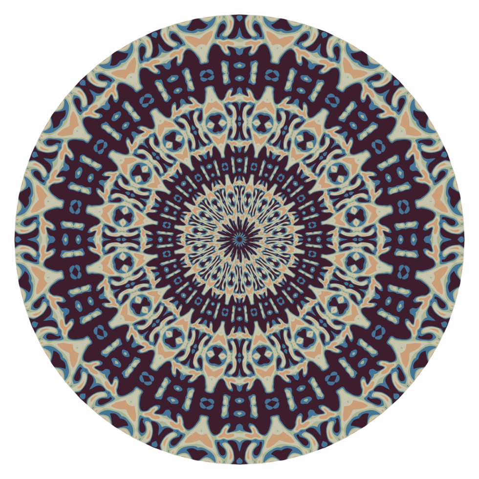 Mandala circle illustration png