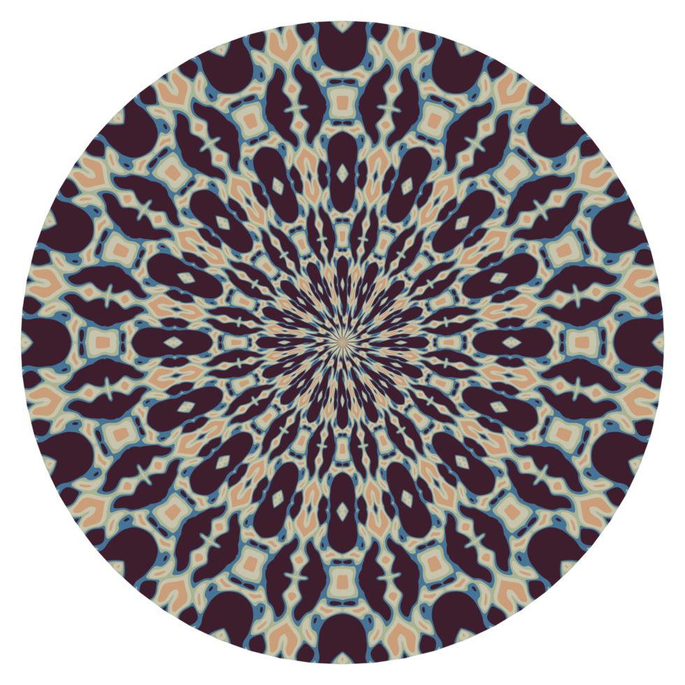 Mandala-Kreis-Illustration png