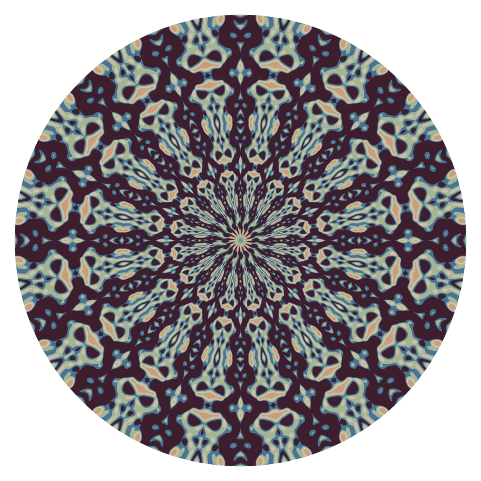 Mandala circle illustration png