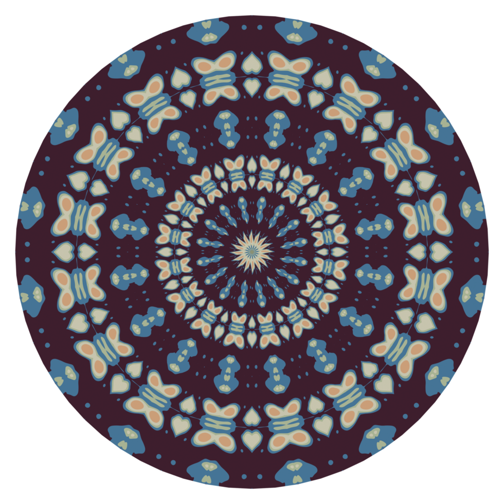 mandala cirkel illustration png