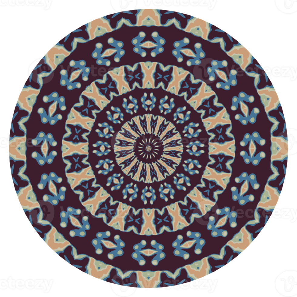 mandala cirkel ornament png