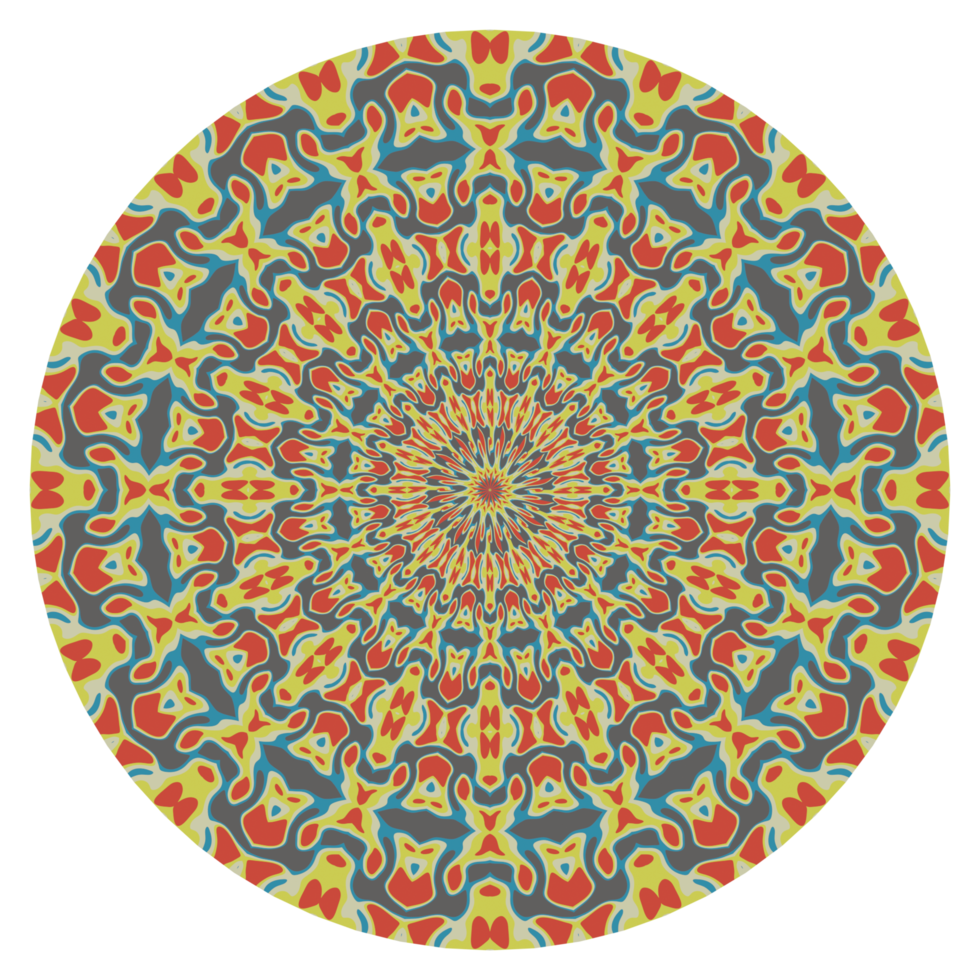 modello rotondo mandala png