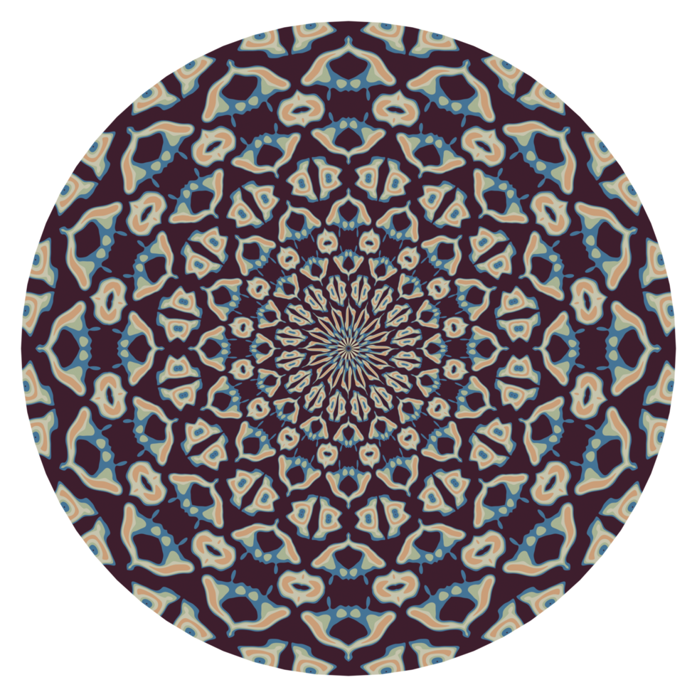 Mandala-Kreis-Illustration png