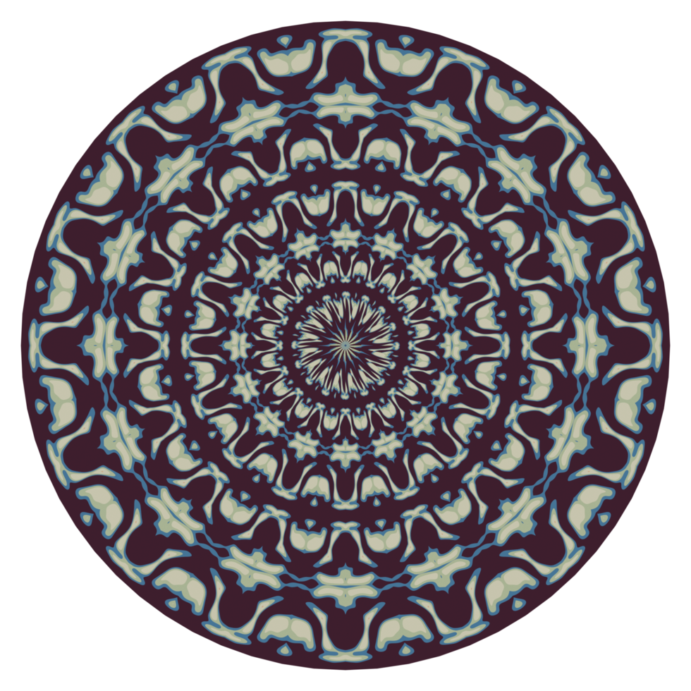 Mandala-Kreis-Illustration png