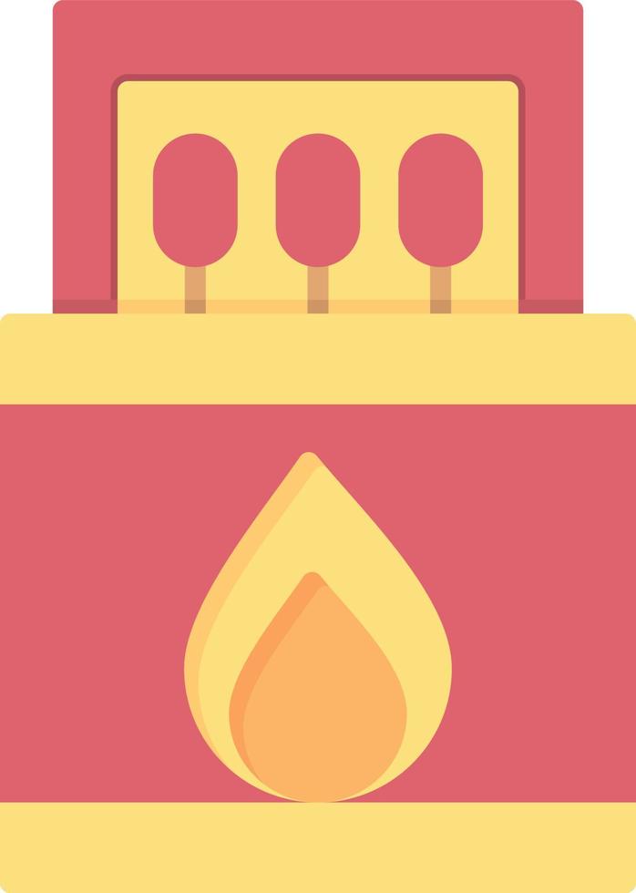 Matches Flat Icon vector