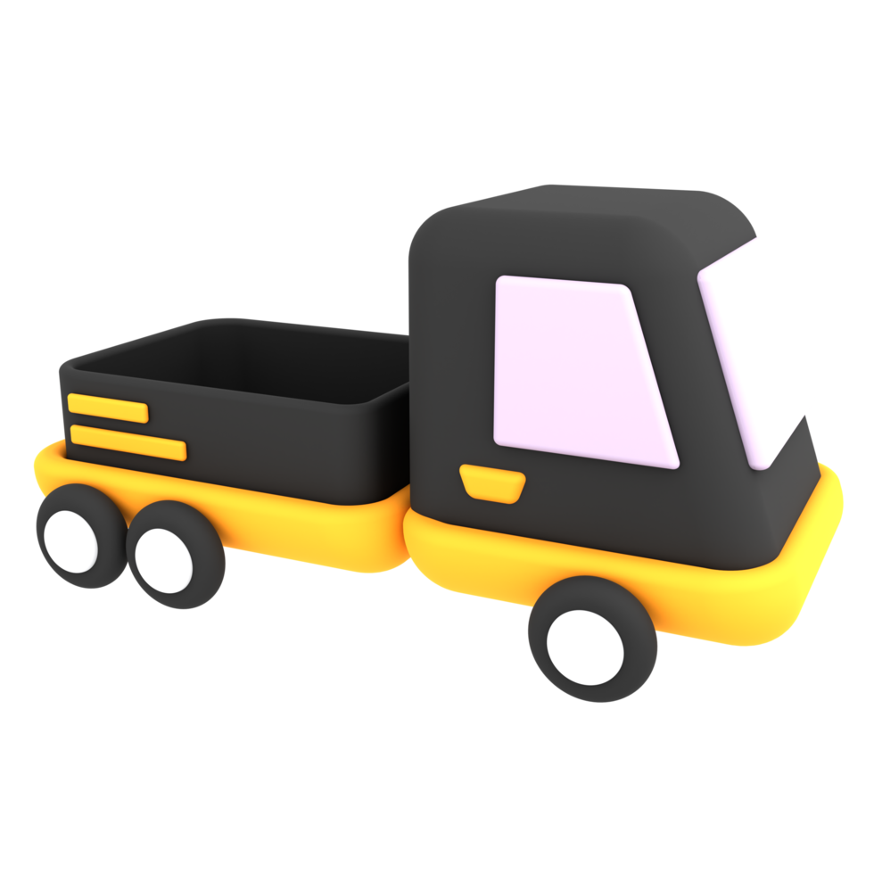 3d luxury delivery car express shipping icon e-commerce illustration png