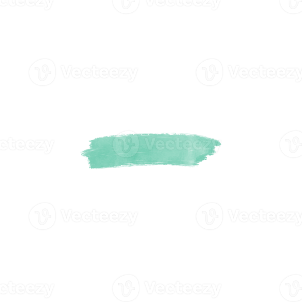 Green Watercolor Brush Stroke png