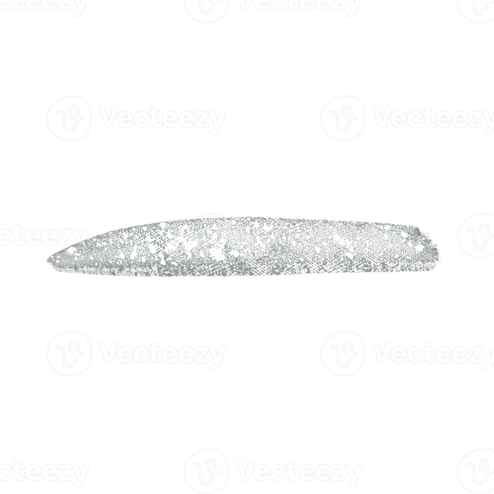 Silver Glitter Brush Stroke png