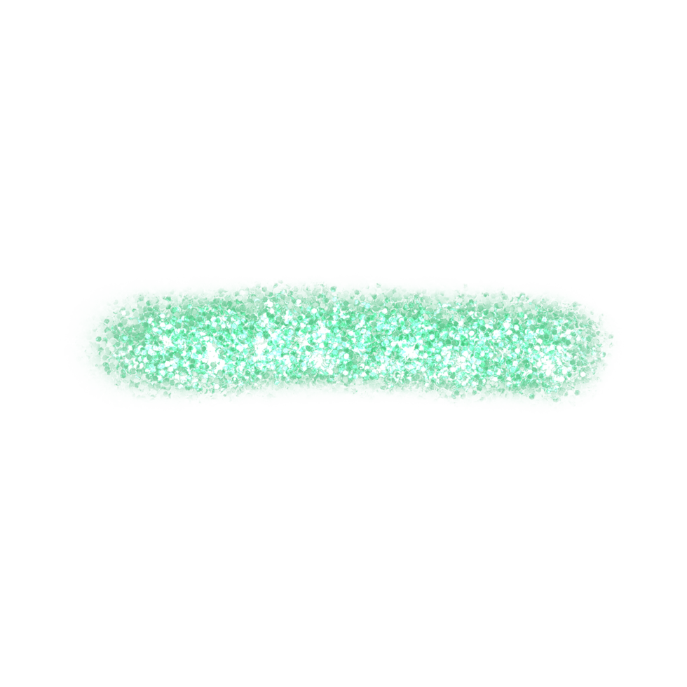 Green Glitter Brush Stroke 9590843 PNG